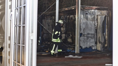 Das Feuer in der Unterkunft für Geflüchtete in Wassertrüdingen hatte 50.000 Euro Schaden verursacht. (Foto: Tizian Gerbing)