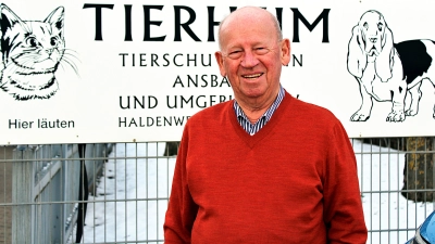 „Ein Tierfreund mit Leib und Seele“: Dennoch steht Tierheim-Chef Günter Pfisterer derzeit deutlich in der Kritik. (Foto: Diane Mayer)