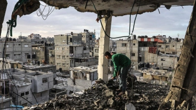 Während in Kairo verhandelt wird, gehen die Kämpfe weiter. Ob es zu der geplanten Offensive auf Rafah im Süden des Gazastreifens kommen wird, bleibt weiter offen. (Symbolbild) (Foto: Abed Rahim Khatib/dpa)