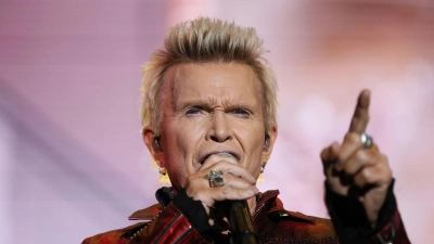Der britische Sänger Billy Idol startete in den USA richtig durch. (Foto: Ginnette Riquelme/AP/dpa)