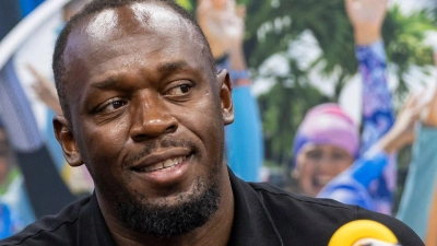 „Ich habe über einen so langen Zeitraum dominiert, das hat es noch nie gegeben und es wird schwer sein, das zu wiederholen“, sagt der 37 Jahre alte olympische Goldmedaillengewinner Usain Bolt. (Foto: Matias J. Ocner/Miami Herald/AP/dpa)